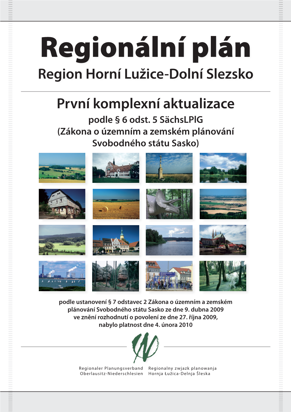 Regionální Plán Horní Lužice-Dolní Slezsko • První Komplexní Aktualizace