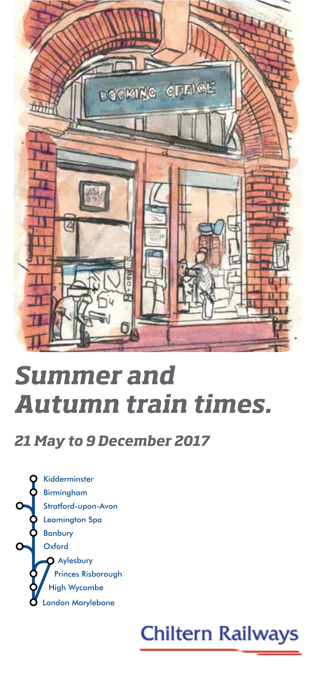 Summer and Autumn Train Times