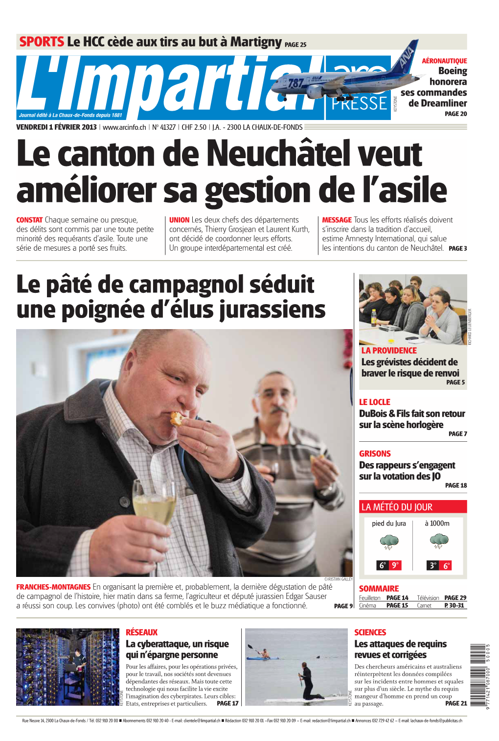 Le Pâté De Campagnol Séduit Une Poignée D'élus Jurassiens