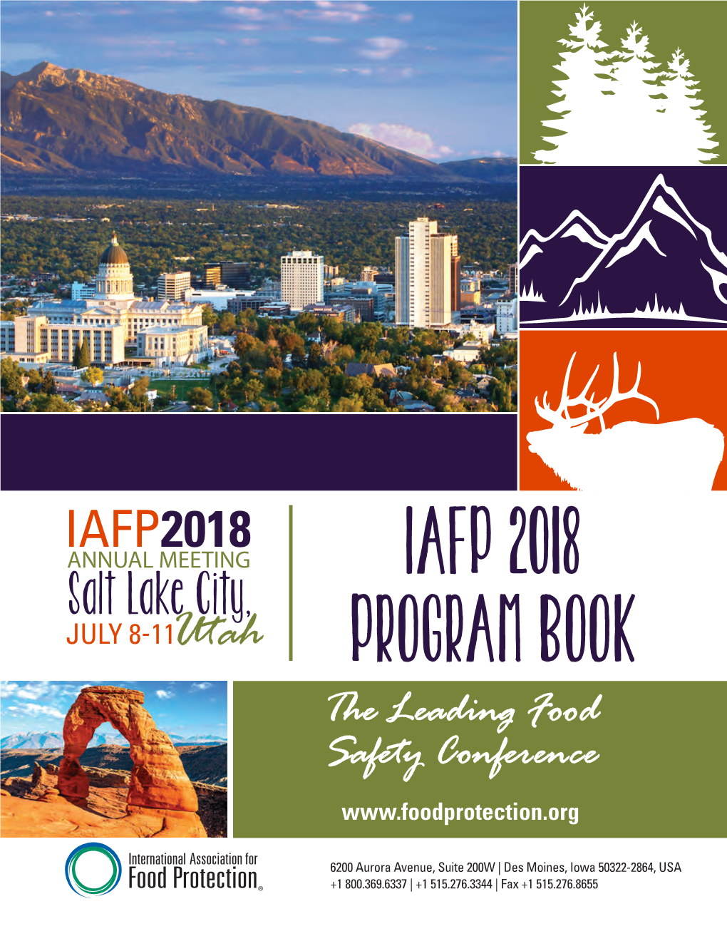 IAFP 2018 PROGRAM BOOK the Leading Food Safety Conference