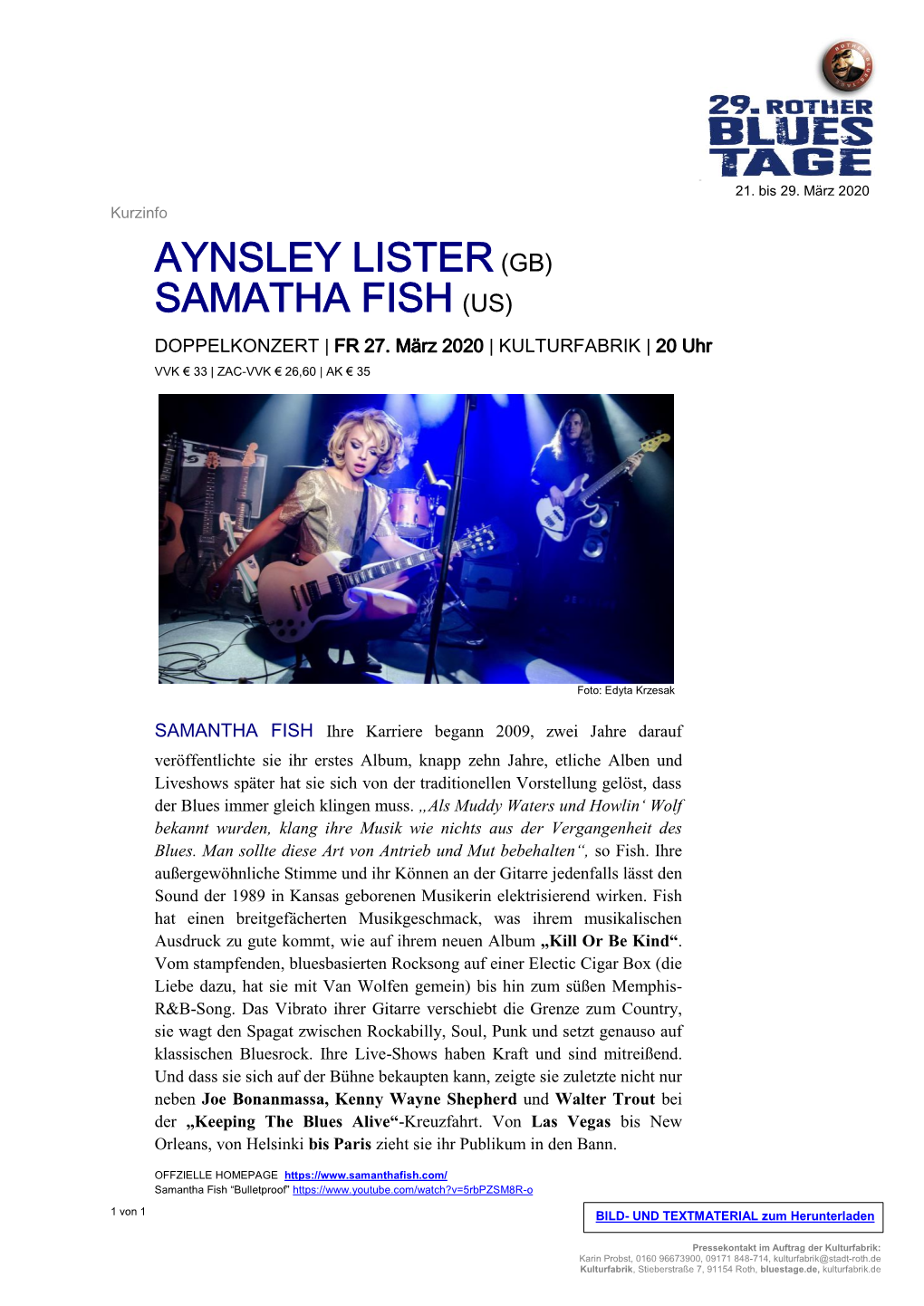 Aynsley Lister(Gb) Samatha Fish