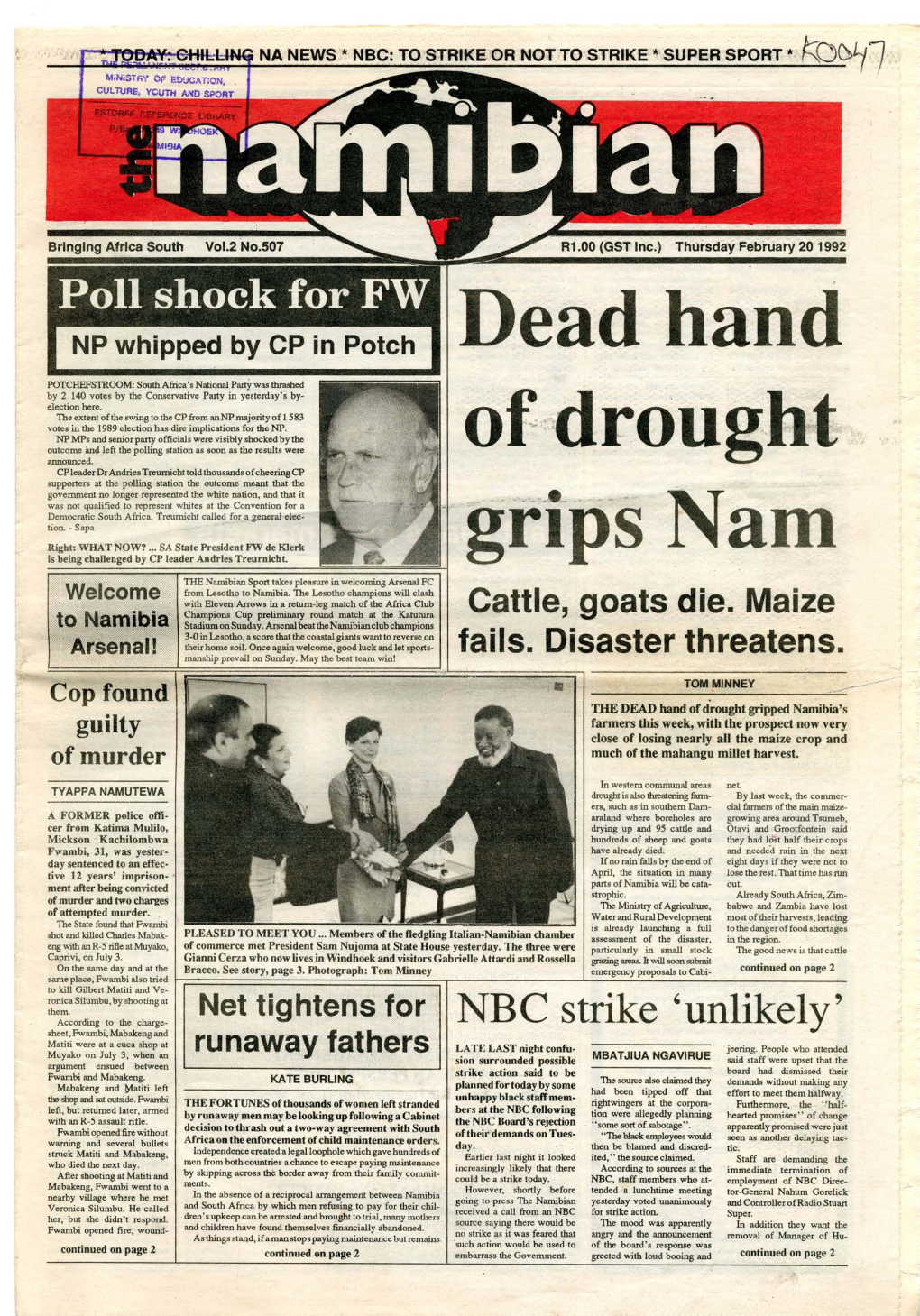 20 February 1992