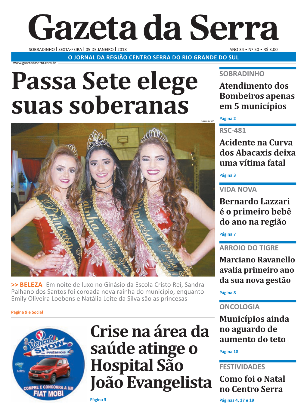 Passa Sete Elege Suas Soberanas