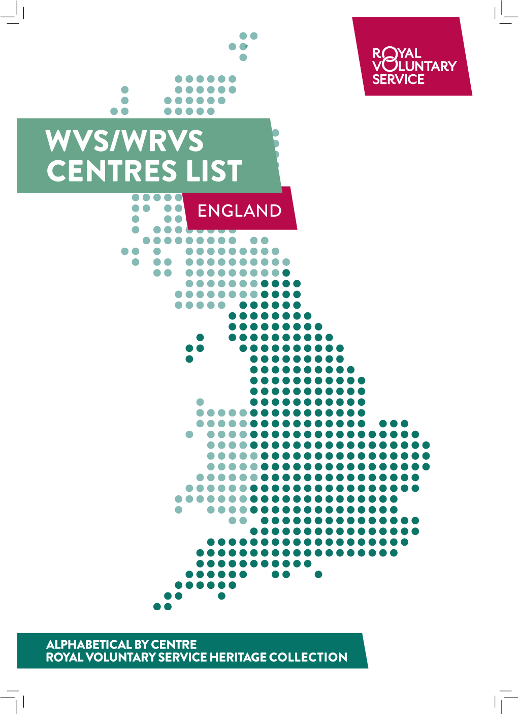 Wvs/Wrvs Centres List England