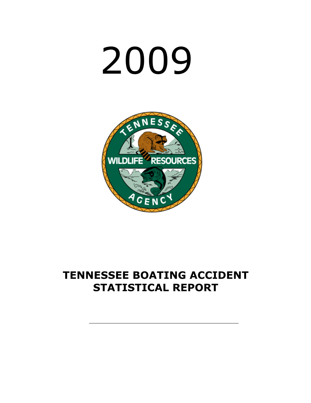 Tennessee Boating Accident Statistical Report