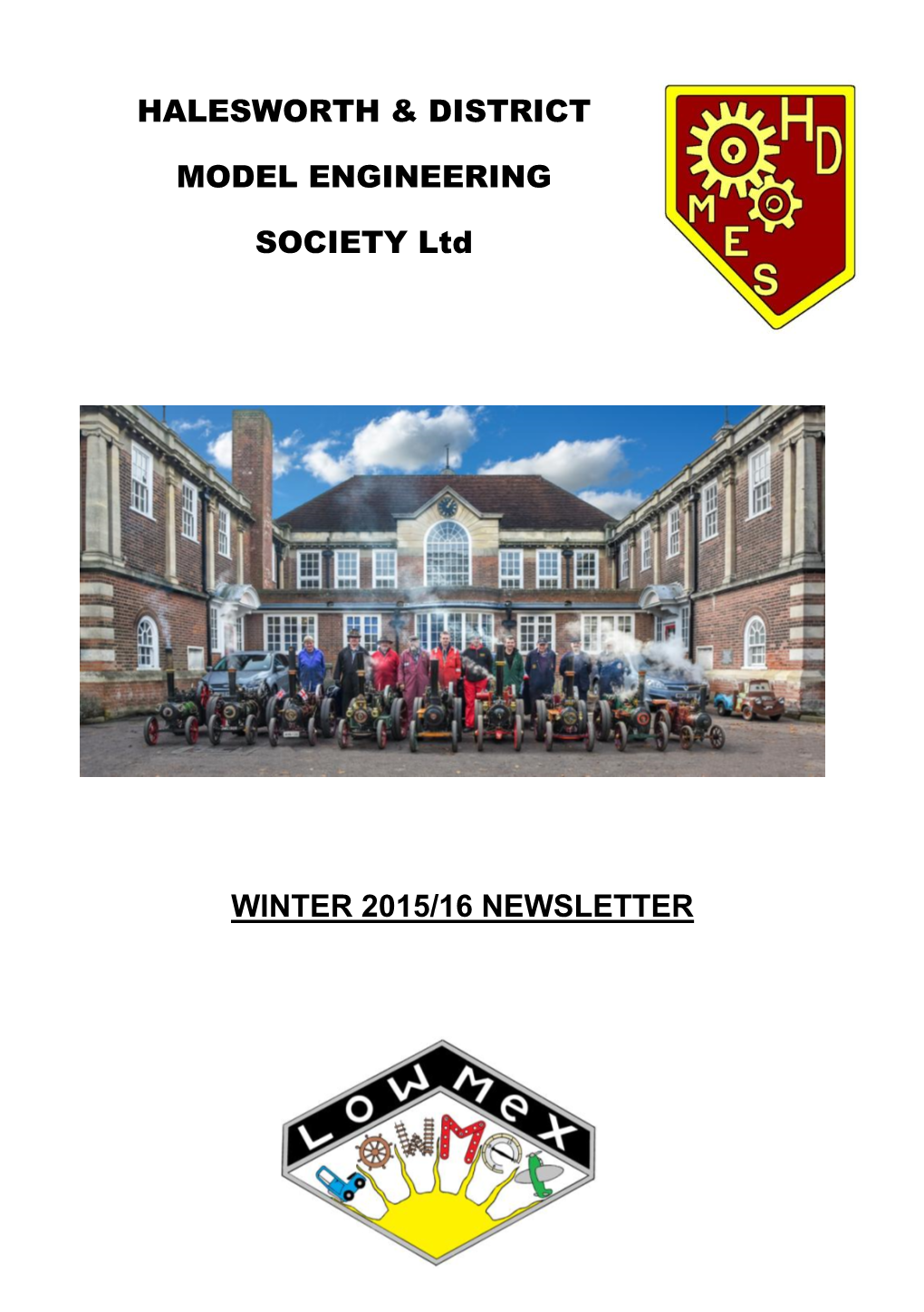 Winter 2015/16 Newsletter Halesworth & District