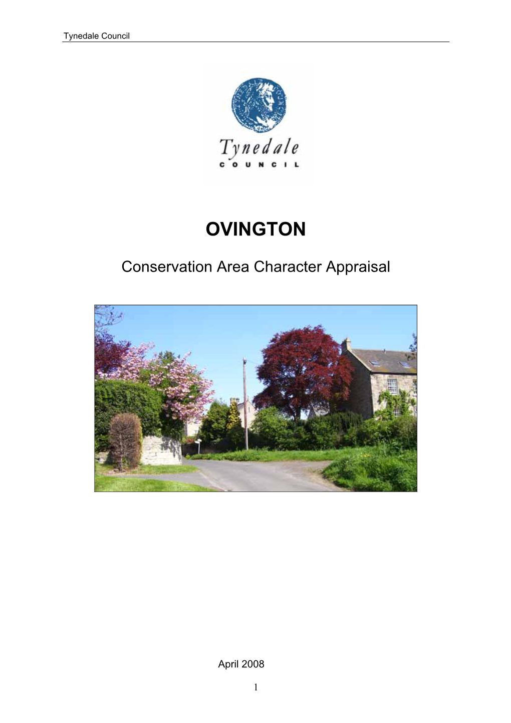 Ovington Conservation Area Character