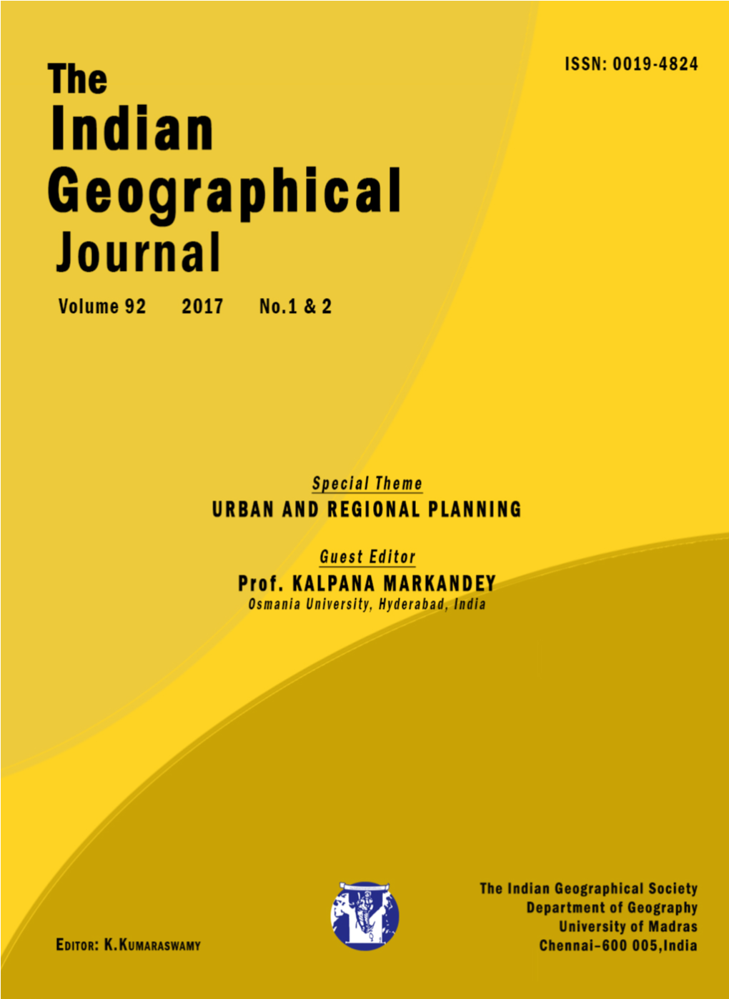 2017 Page No Slum Planning in India: Special Reference to Ray Sulochana Shekhar 1-12