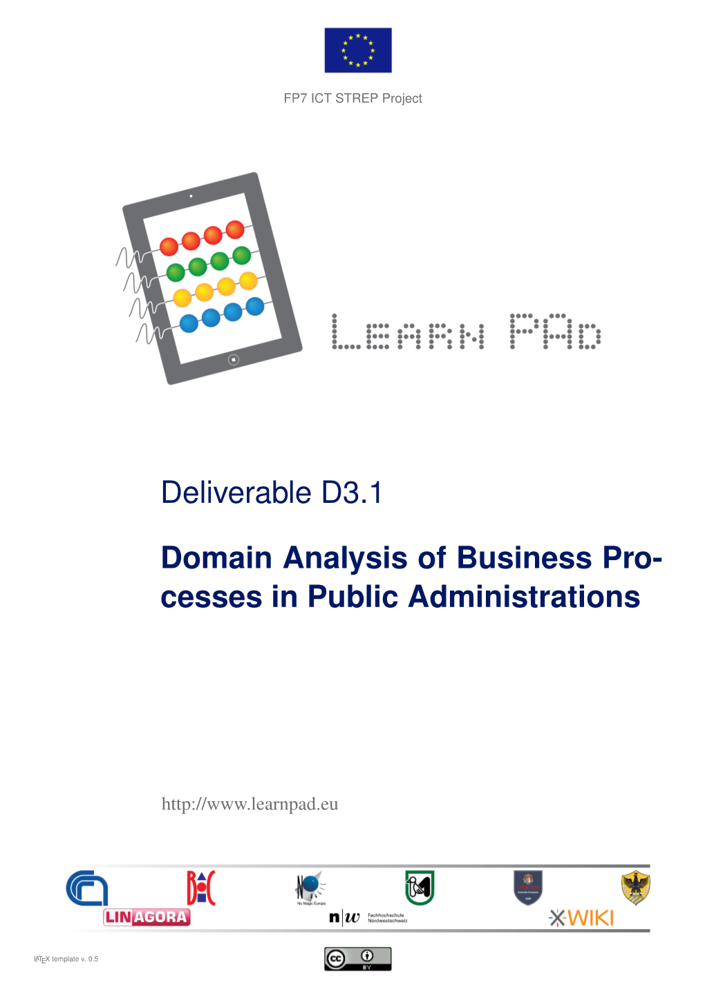 Deliverable D3.1 Domain Analysis of Business