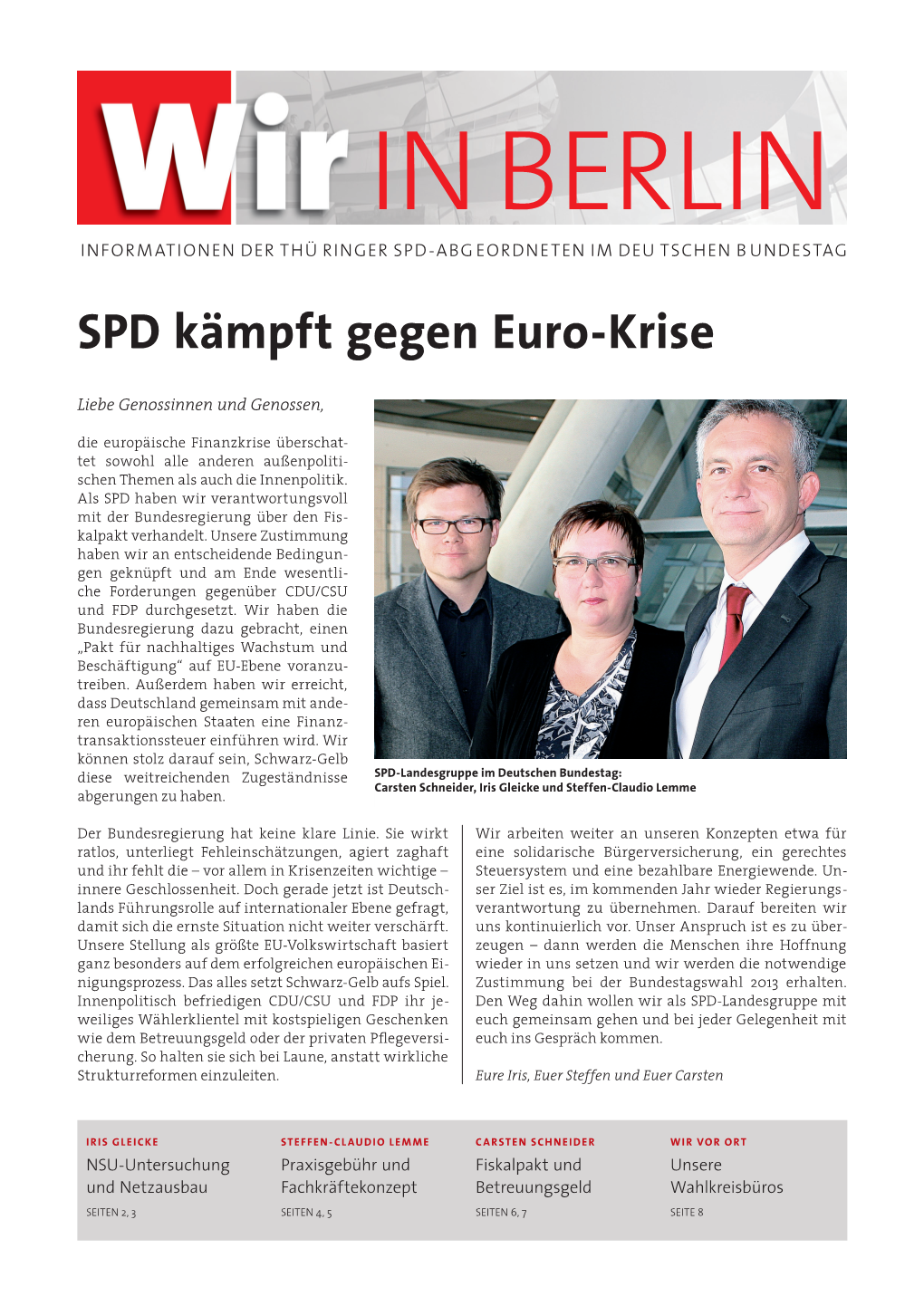SPD Kämpft Gegen Euro-Krise