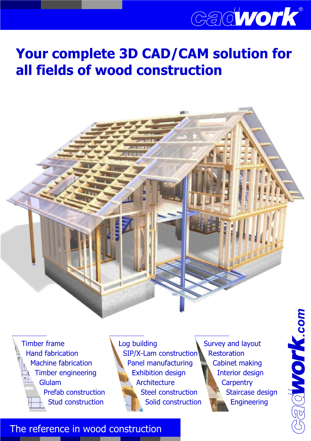 Your Complete 3D CAD/CAM Solution for All Fields of Wood Construction