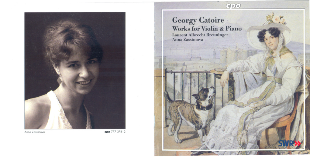 Georgy Catoire Works for Violin & Piano Laurent Albrecht Breuninger I Anna Zassimova "