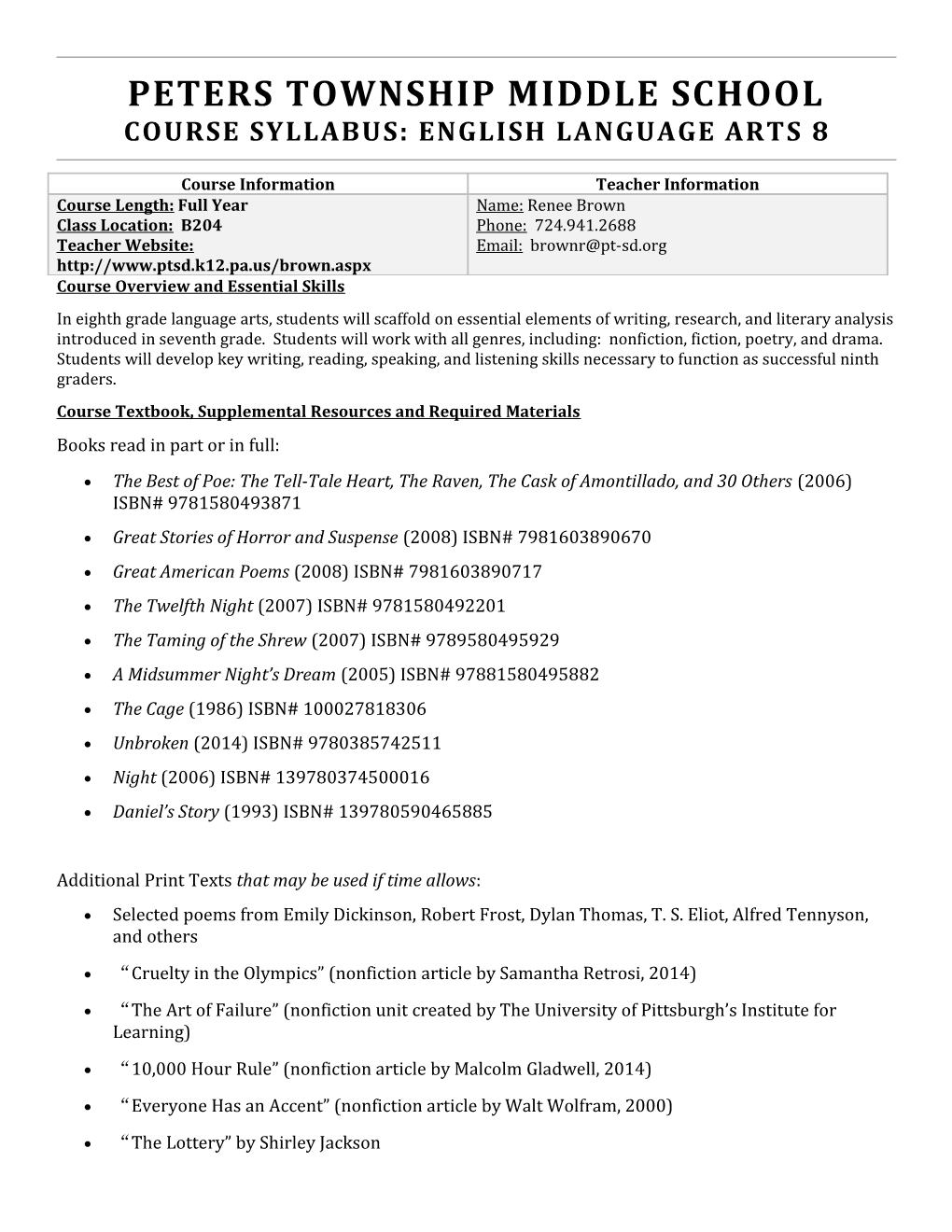 Course Overview and Essential Skills