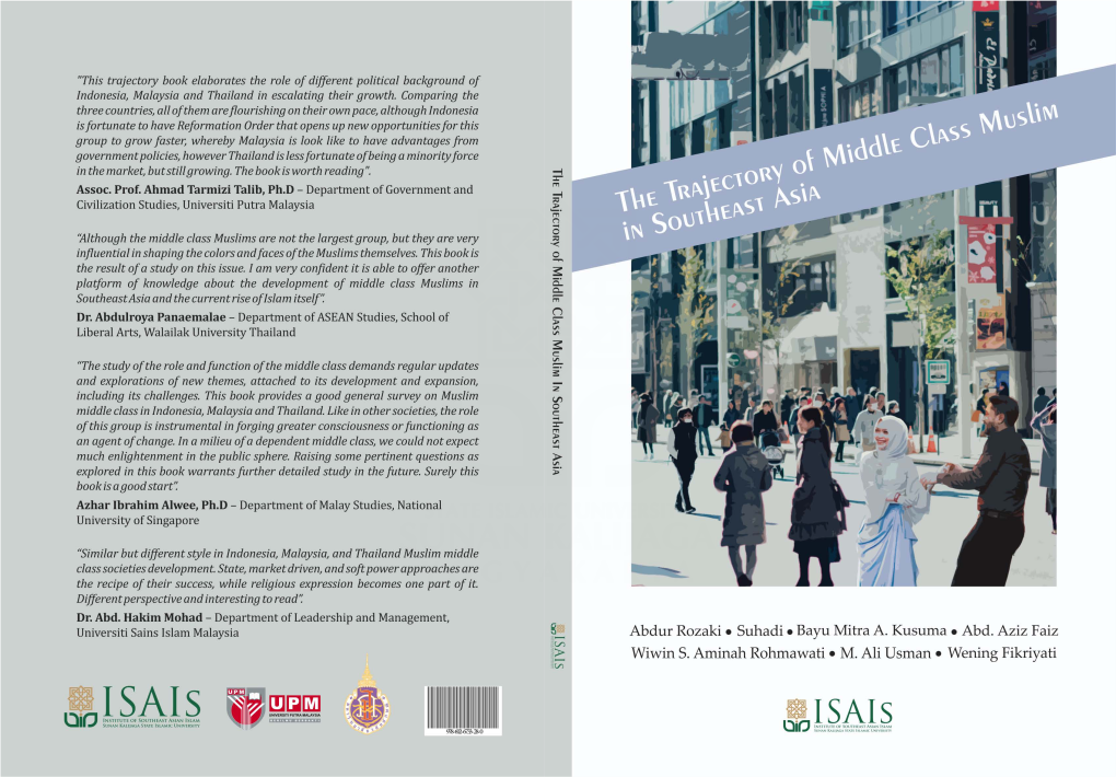 THE TRAJECTORY of MIDDLE CLASS MUSLIM in SOUTHEAST ASIA Religious Expression in the Public Sphere of Indonesia, Malaysia, and Thailand Sanksi Pelanggaran Pasal 72