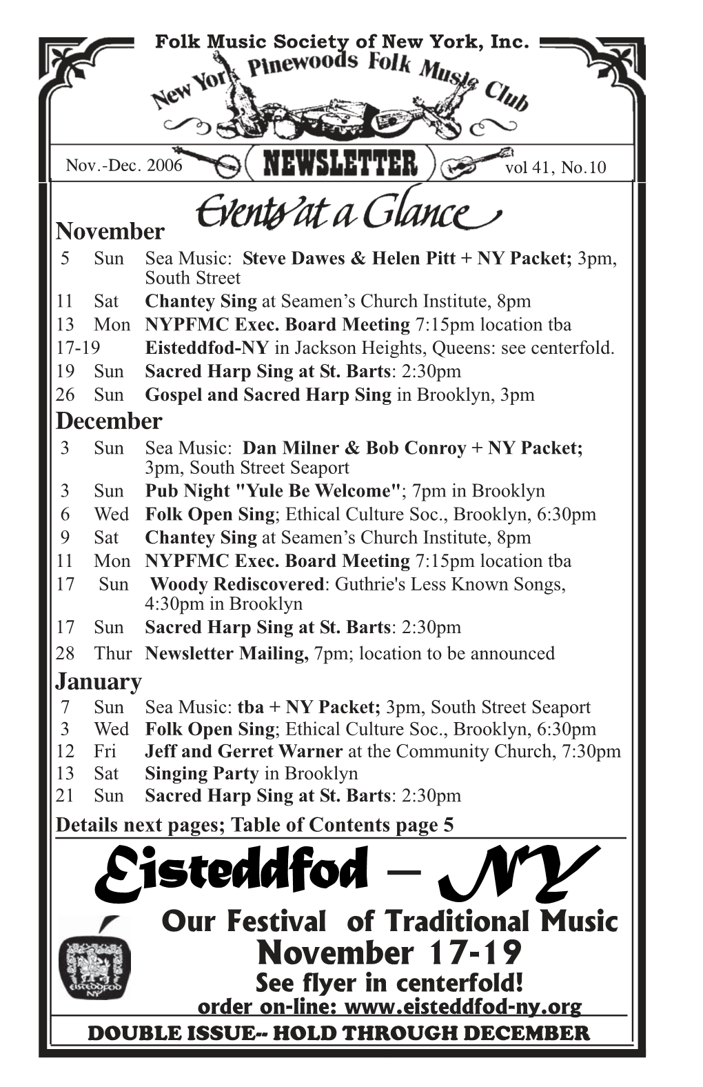 Eisteddfod – NY