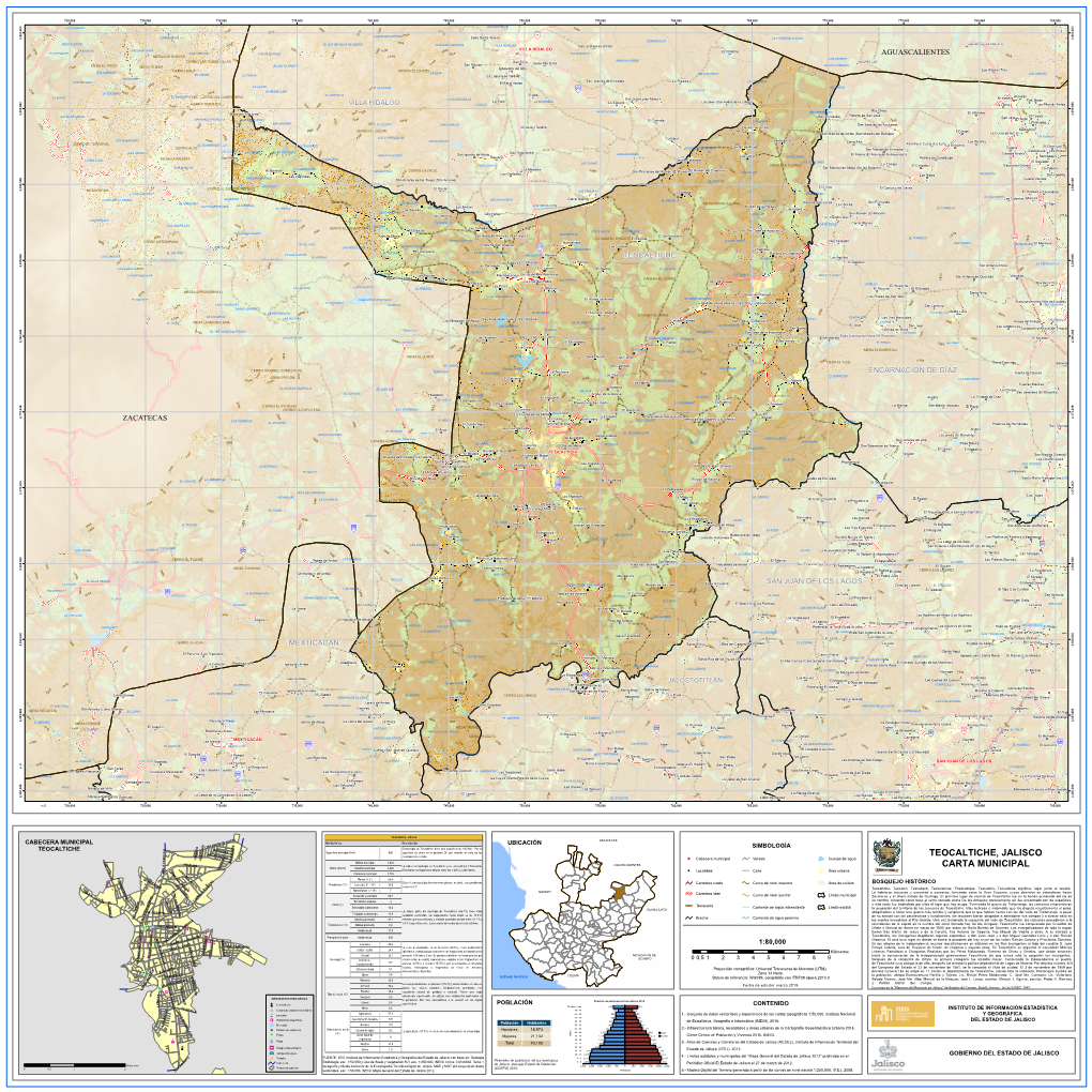 Teocaltiche, Jalisco Carta Municipal