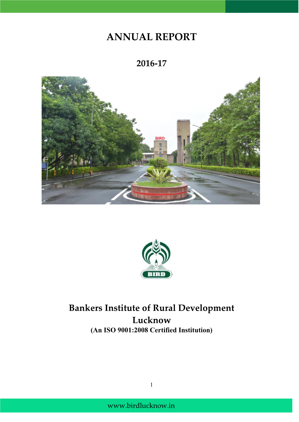 2016-17 Bankers Institute of Rural Development Lucknow