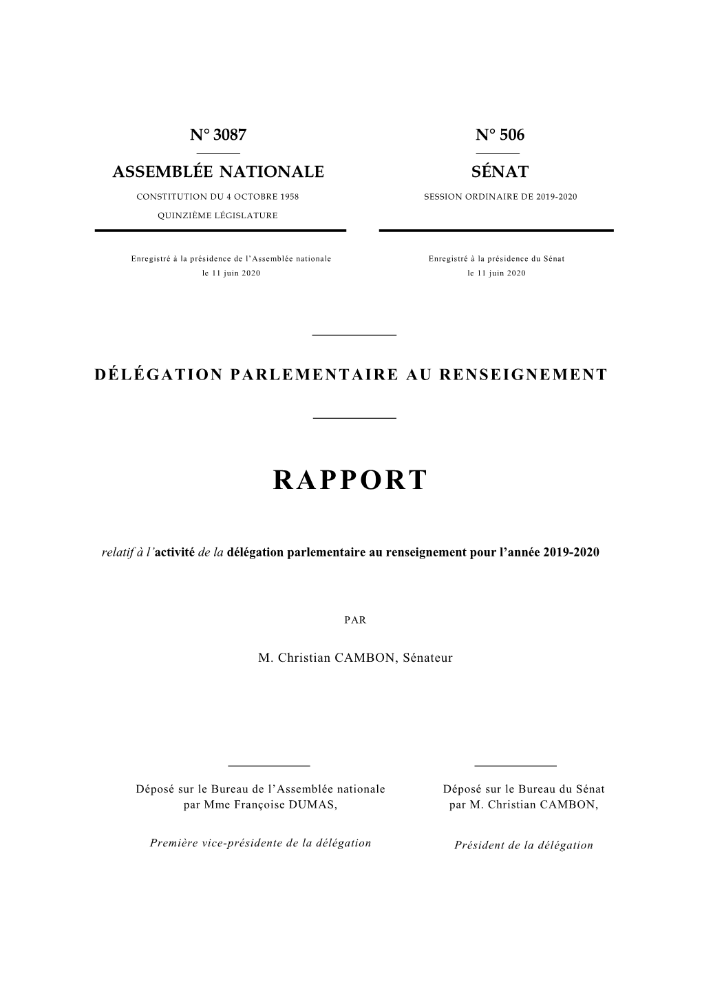 Le Rapport Au Format