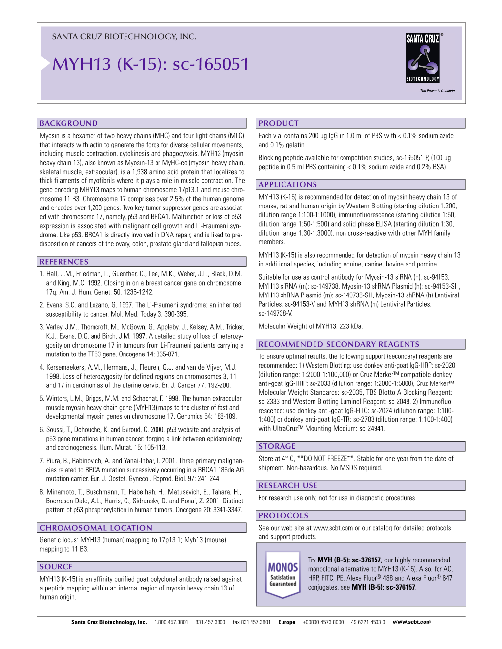 Datasheet Blank Template