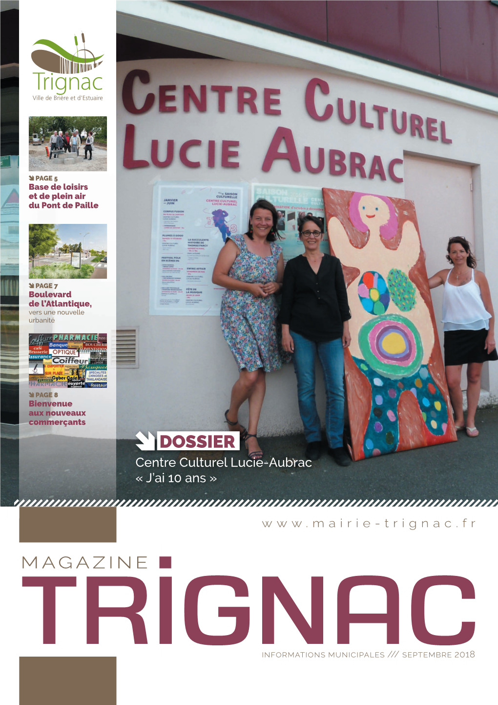 WEB-TRIGNAC – Bulletin Municipal Septembre 2018