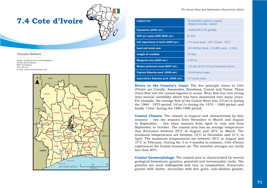 7.4 Cote D'ivoire