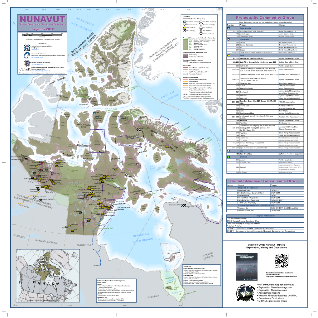 Government of Nunavut | Mineral Exploration, Mining And