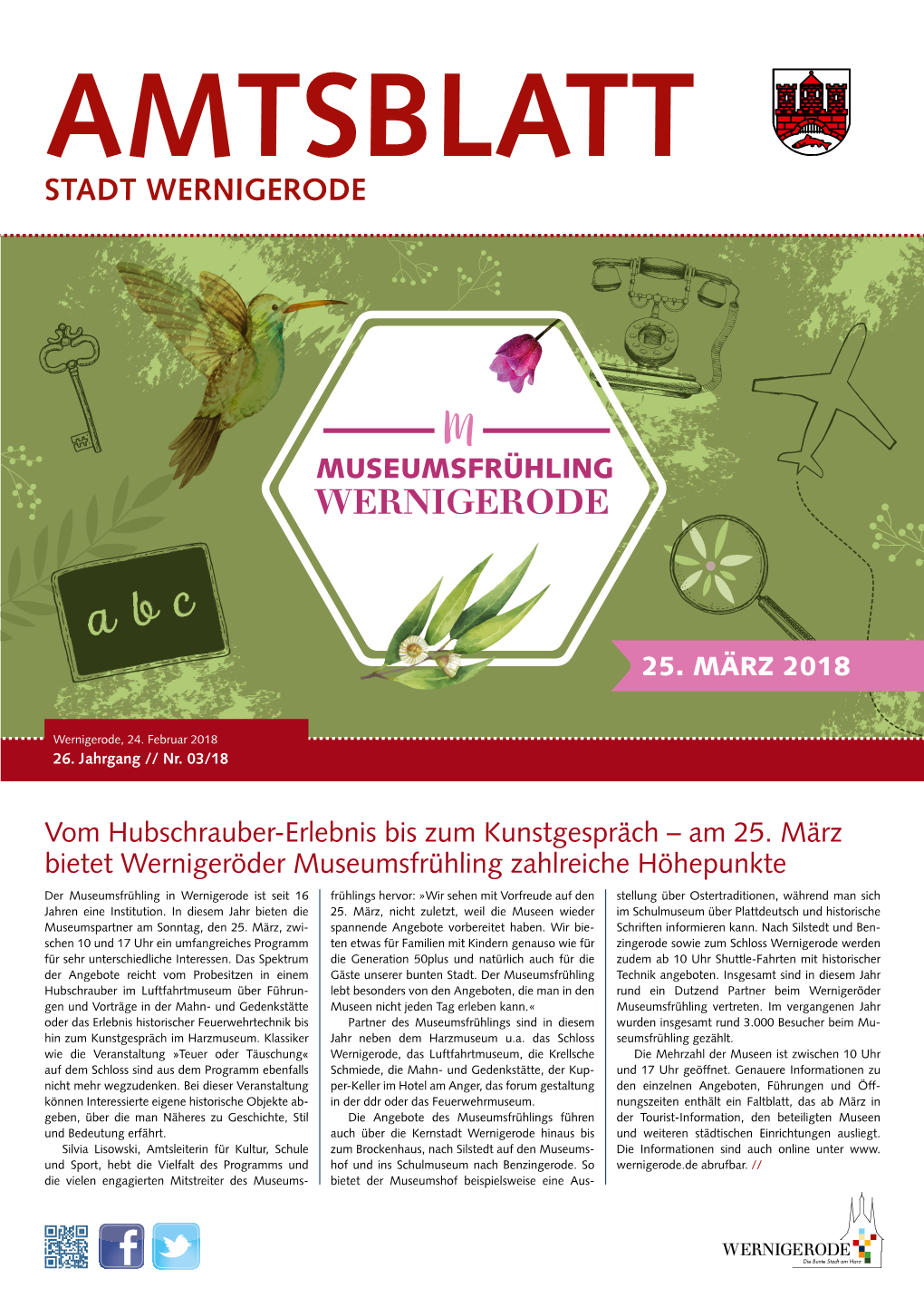 Museumsfrühling Wernigerode