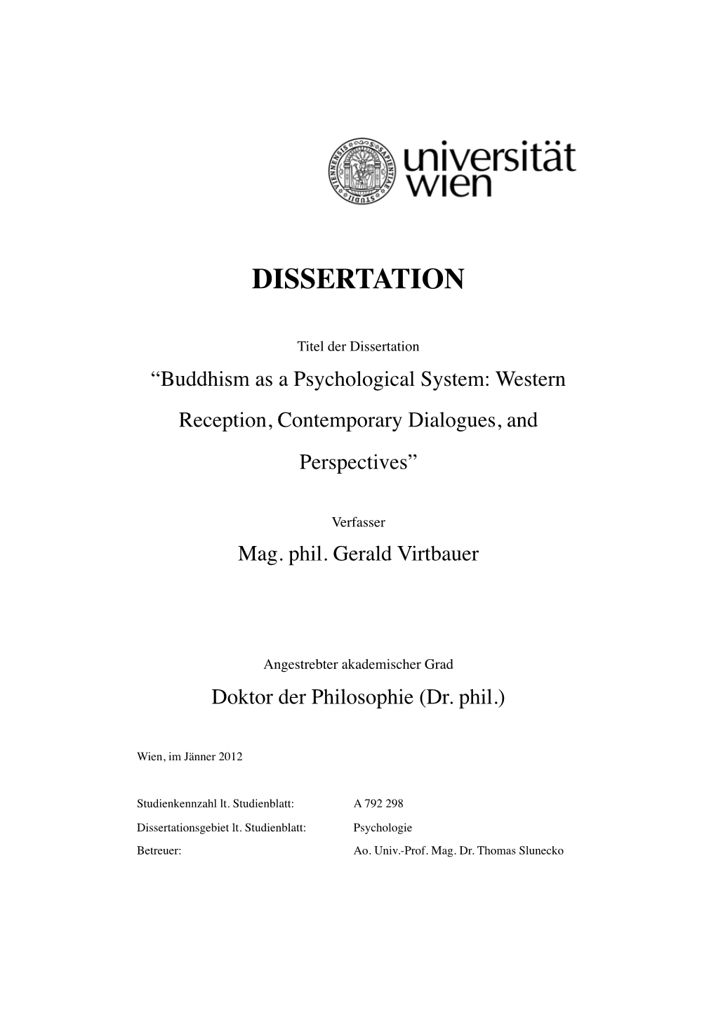 Buddhist Psychology 48