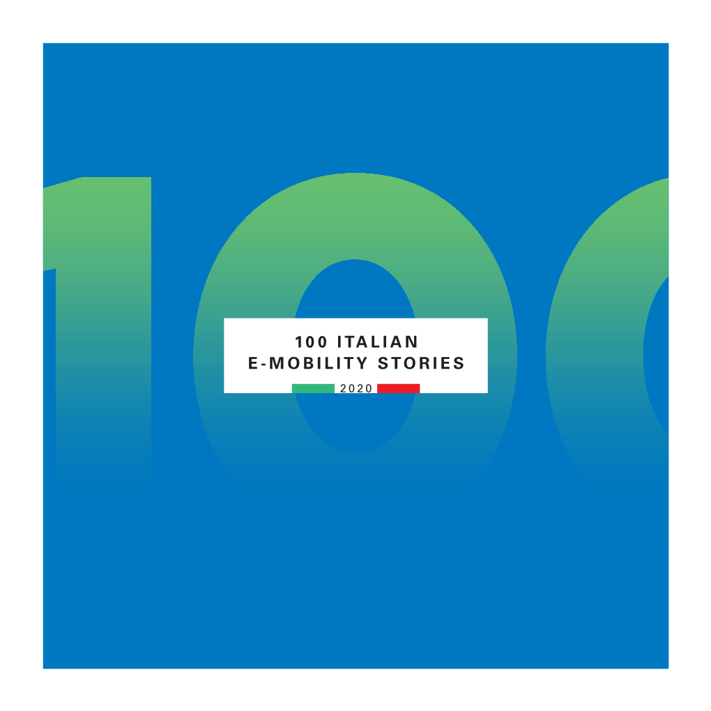 100 Italian E-Mobility Stories 2020 100 Italian E-Mobility Stories