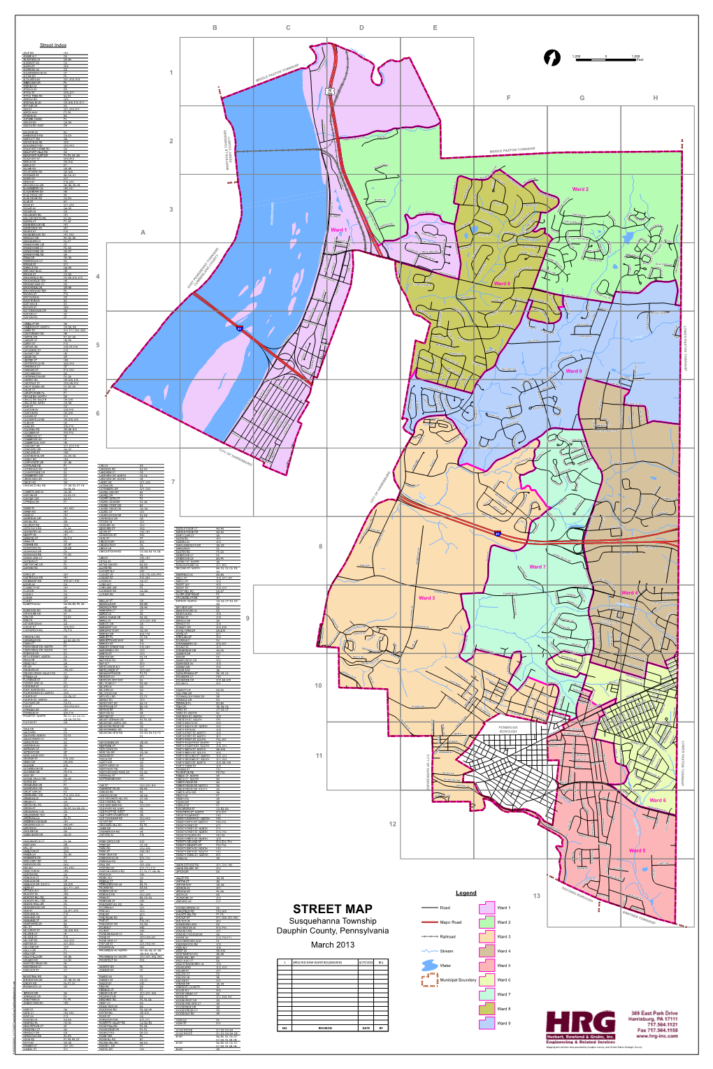 Township Ward / Street