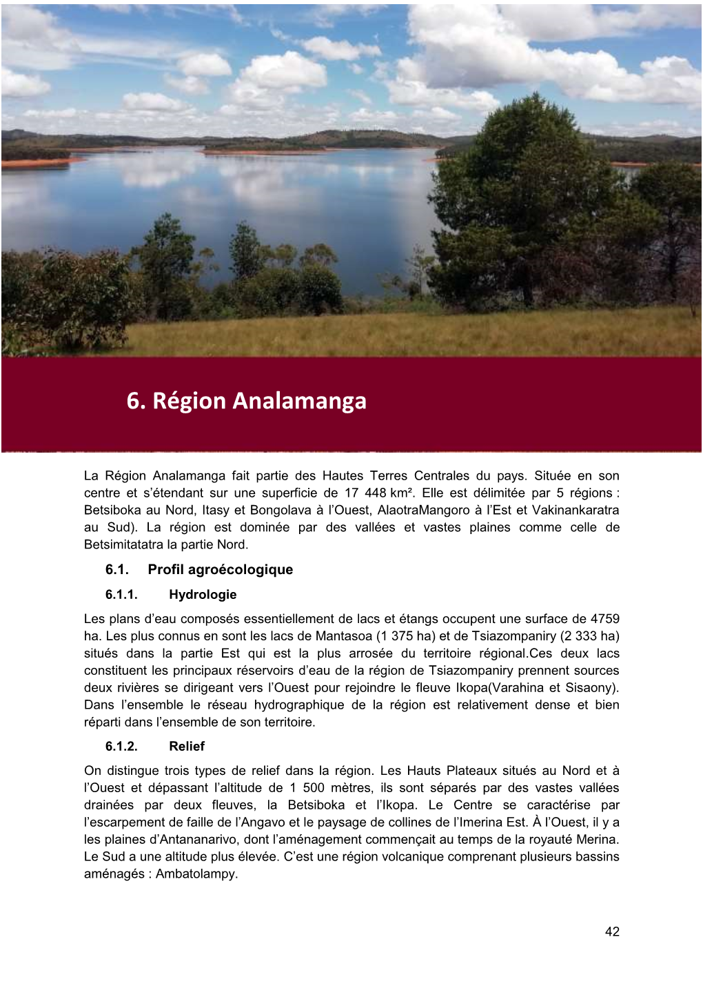 6. Région Analamanga 6