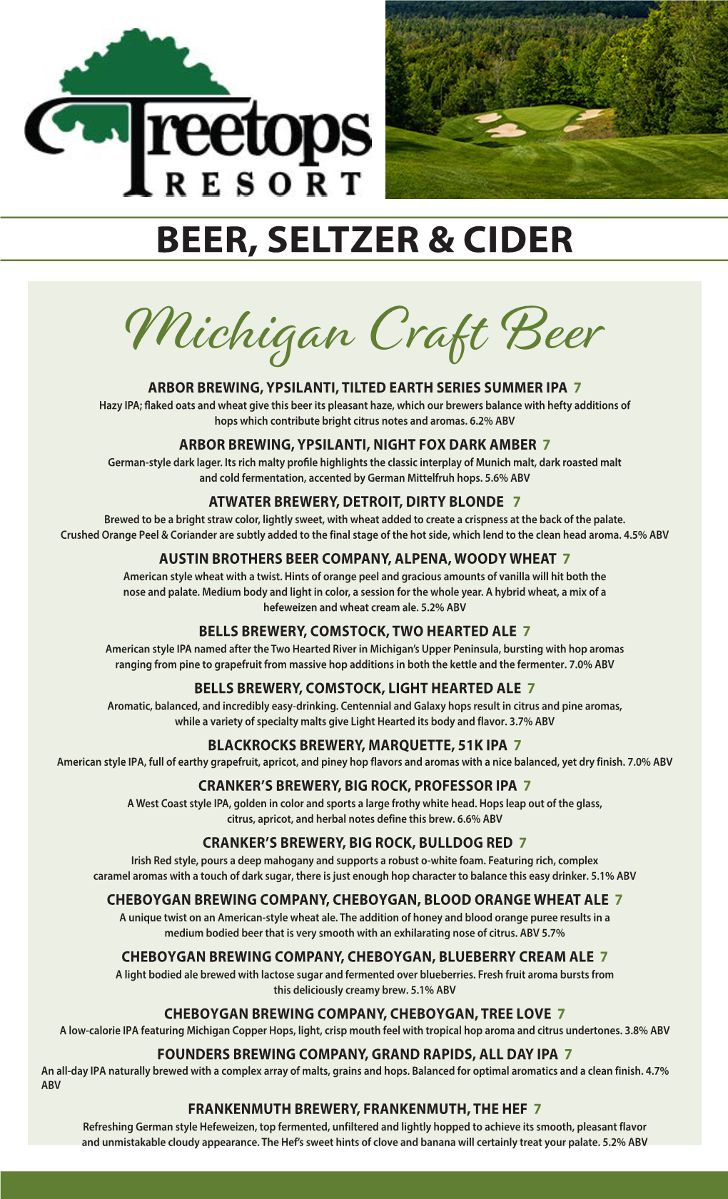 Michigan Craft Beer