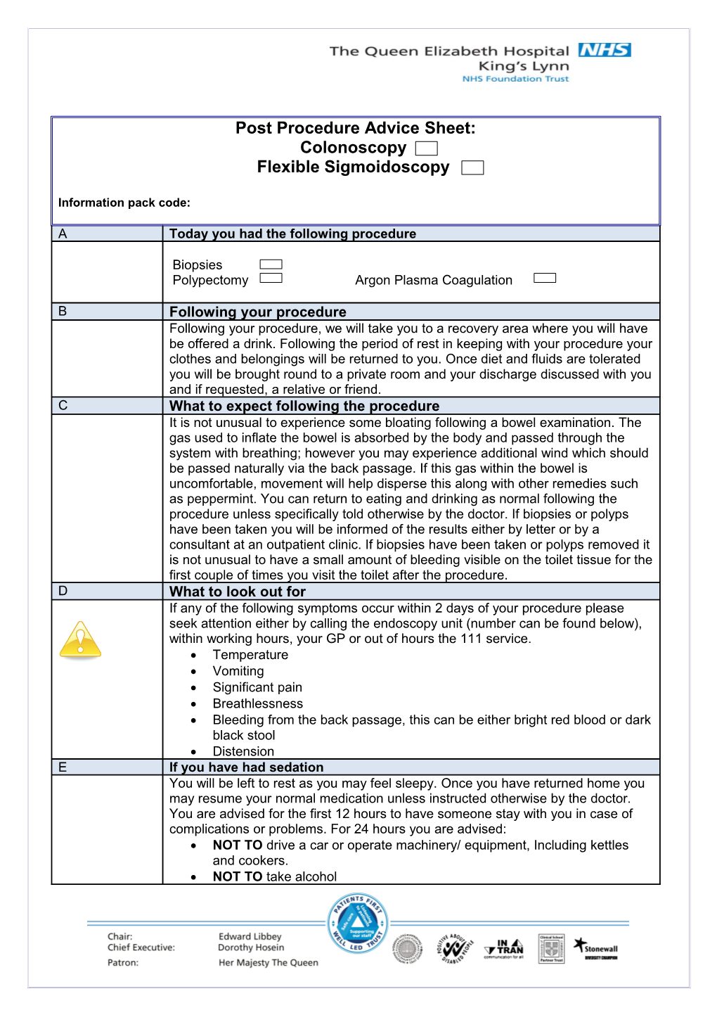 Patient Information and Consent To