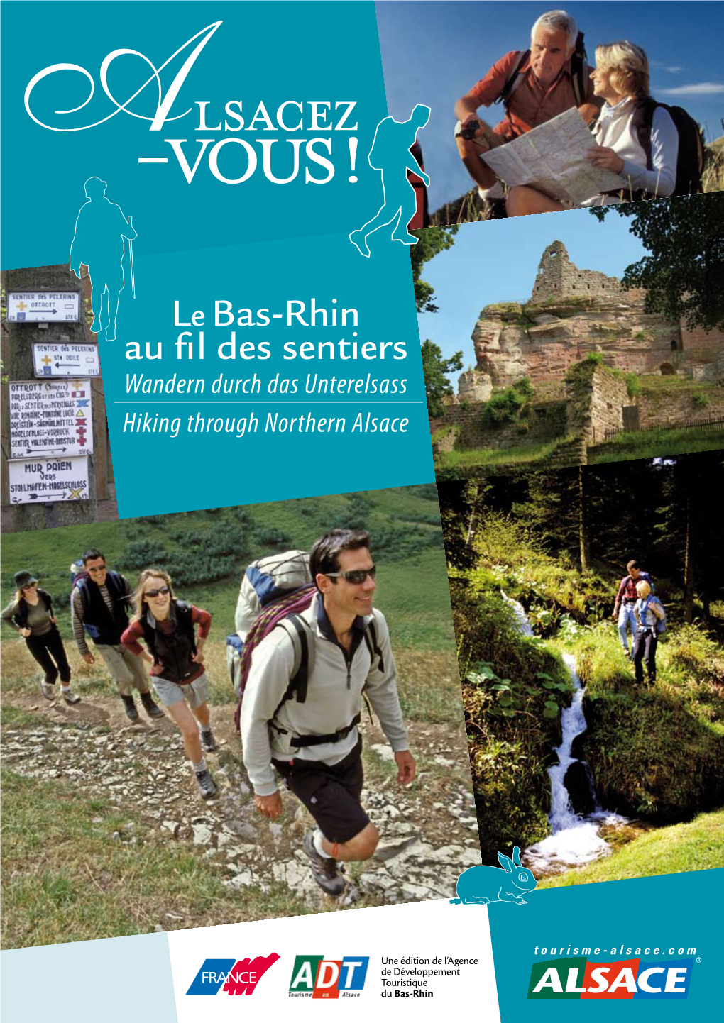 Le Bas-Rhin Au Fil Des Sentiers Wandern Durch Das Unterelsass Hiking Through Northern Alsace
