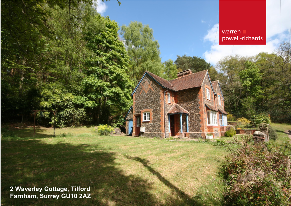 2 Waverley Cottage, Tilford Farnham, Surrey GU10 2AZ