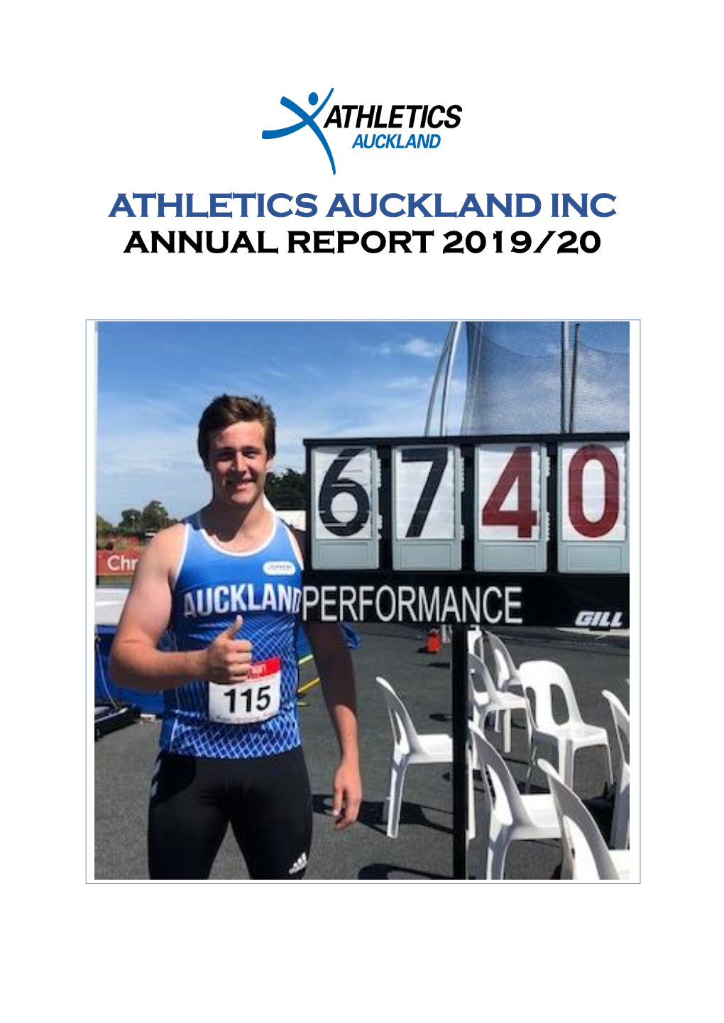 Athletics Auckland Inc Annual Report 2019/20
