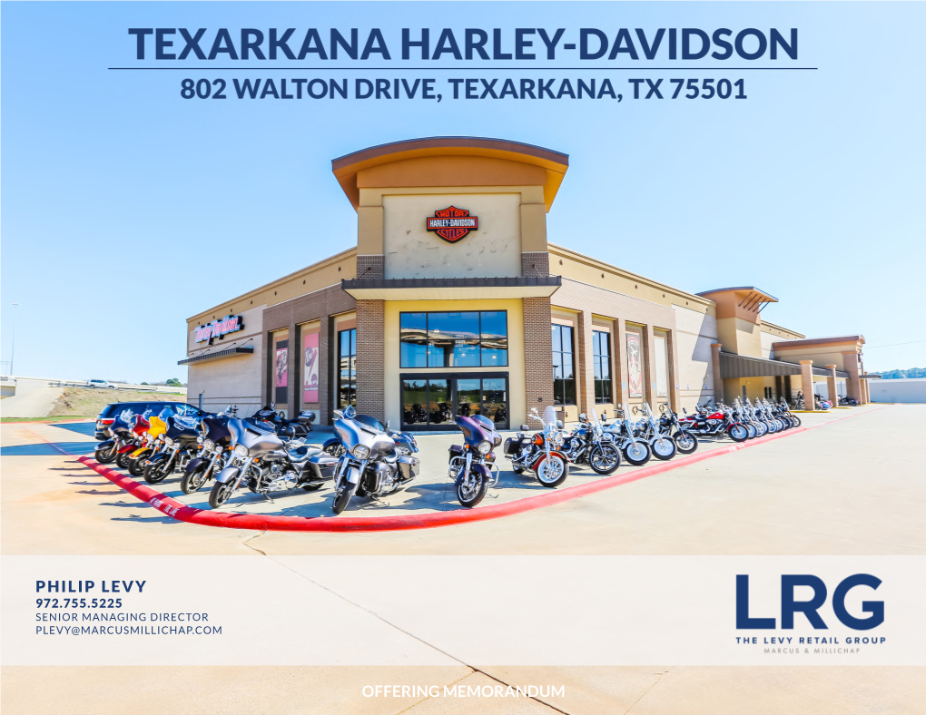 Texarkana Harley-Davidson 802 Walton Drive, Texarkana, TX 75501