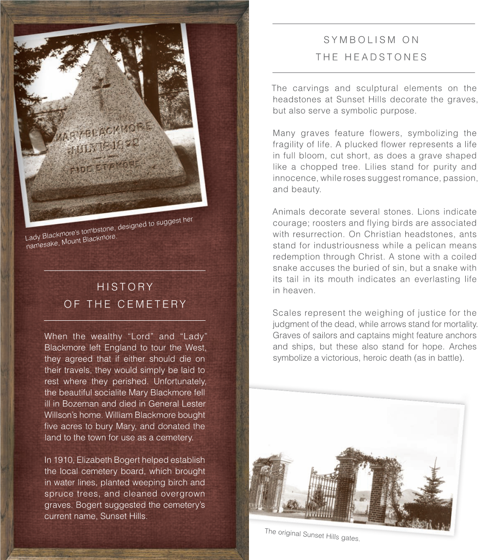 History of the Cemetery