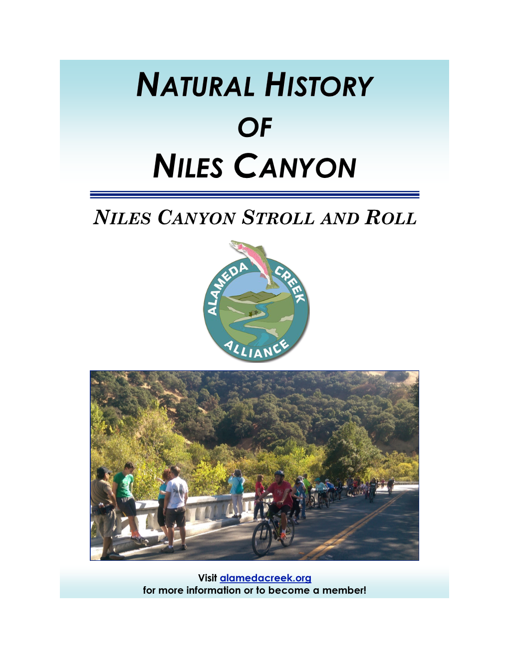 Natural History of Niles Canyon