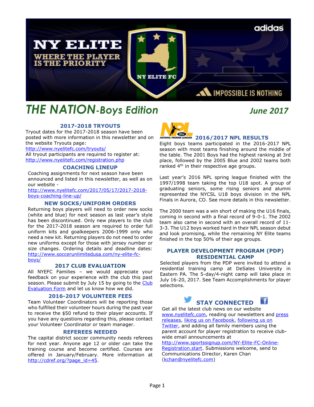 THE NATION-Boys Edition June 2017