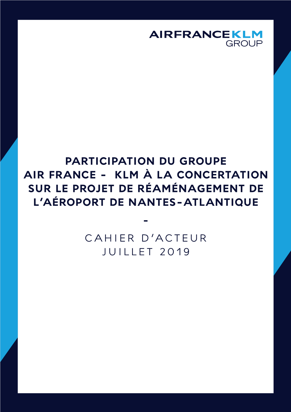 Participation Du Groupe Air France