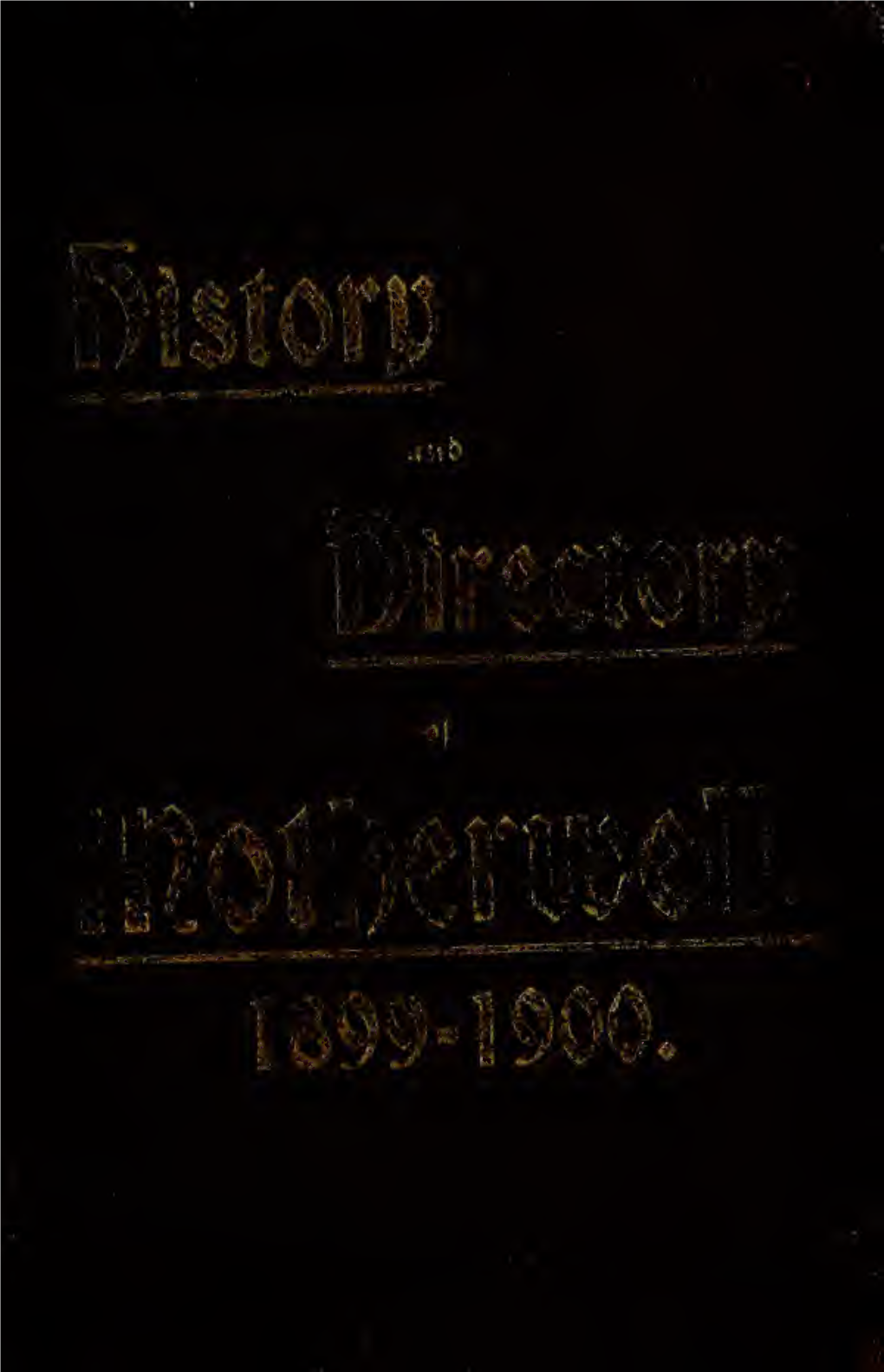 History and Directory of Motherwell