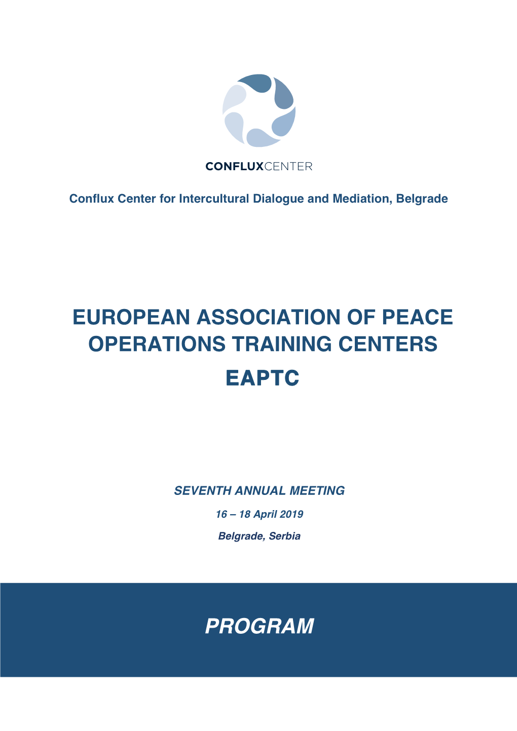 Program European Association of Peace