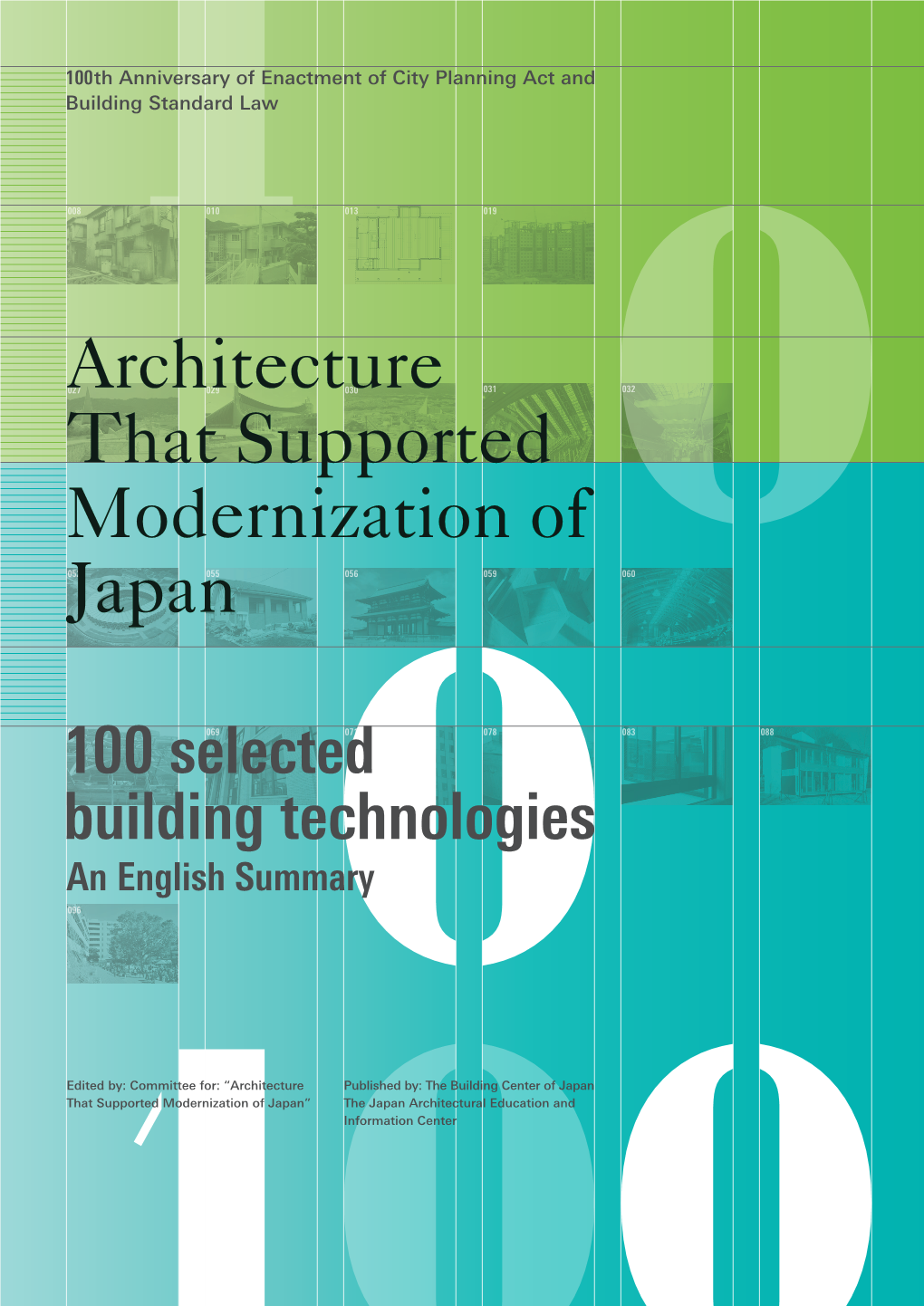 Architecture That Supported Modernization of Japan