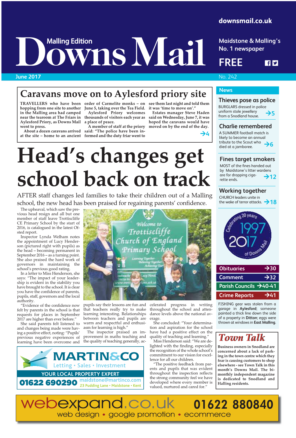 Head's Changes Get School Back on Track