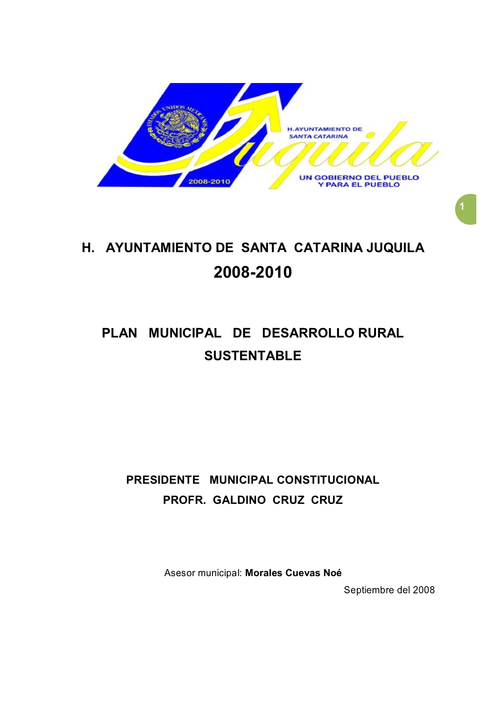 Santa Catarina Juquila 2008-2010