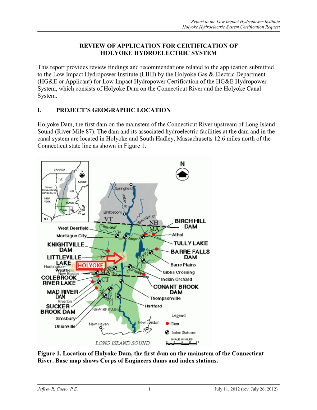 Holyoke Certification Review Report 2012