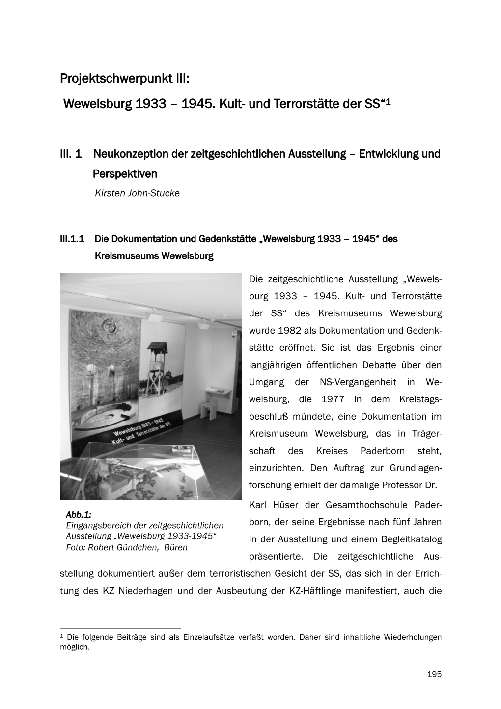 Wewelsburg 1933 – 1945. Kult- Und Terrorstätte Der SS“1