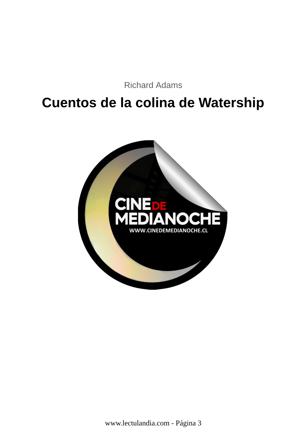 Cuentos De La Colina De Watership