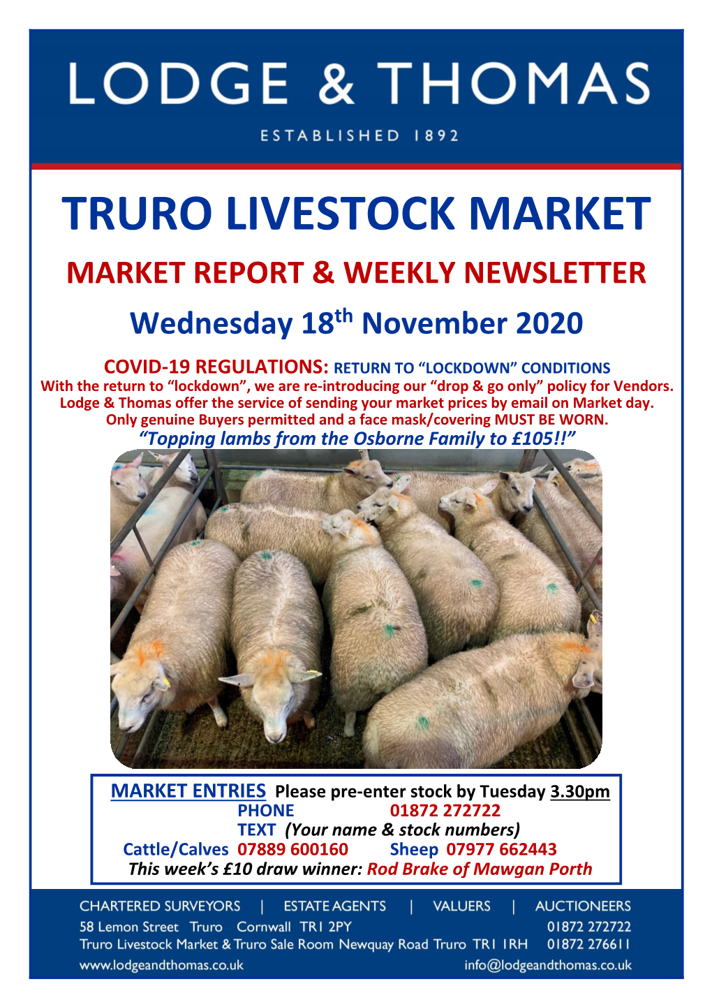 Truro Livestock Market